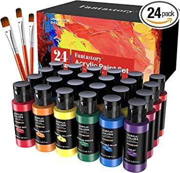 faafa649f676164fb98fd038818f2ad0 Acrylic Paint Set